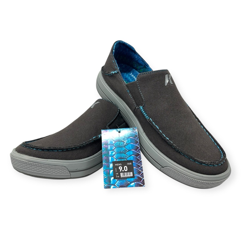 Korkers Fish Moc Tarpon Men’s 9 Slip-On Casual Shoes Cush-Tech NEW